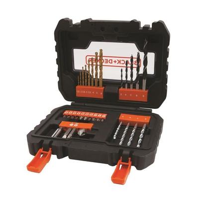 Набор для сверления и завинчивания - BLACK+DECKER - A7233-XJ - 31 аксессуар - сверла, биты