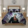 R-Roronoa Z-Zoro O-One P-Piece Anime 3 Piece Bedding Set Duvet Cover Soft Polyester Fits US UK EU AU DE Beds, Single Double Queen King