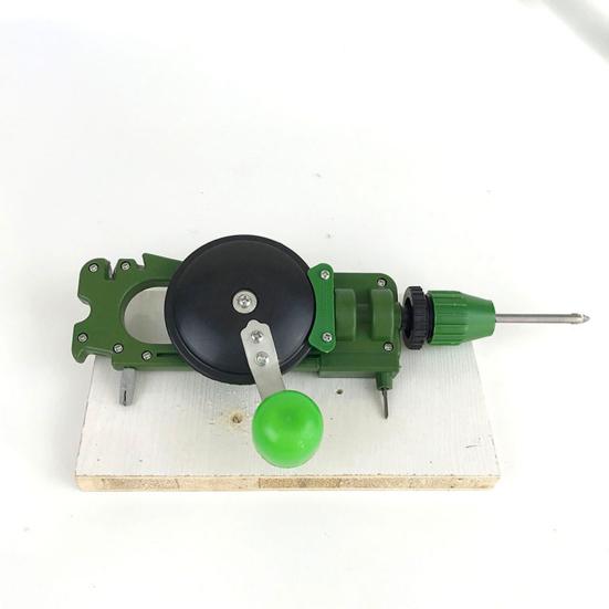 Мощный прецизионный ручной сверлильный станок по металлу, деревообработке, ручная кривошипная дрель для дома