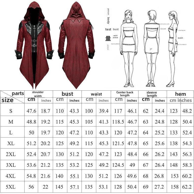 Medieval Retro Wizard Cloaks and Monk Robes for Halloween