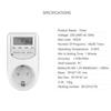 New EU Plug Smart Electronic Digital Time Controller Timer Switch Socket