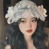 Свадебные кружевные аксессуары для волос в стиле Республики Китай Элегантные цветочные студийные аксессуары для волос Изысканные свадебные аксессуары для фото