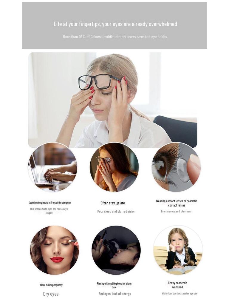 First-Gen Rechargeable Nano Spray Eye Moisturizer for Dryness and Fatigue Relief