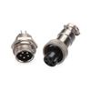 1Pair High Quality 12mm 2/3/4/5/6 Pin Aviation Socket Plug  Wire Panel Connector  GX12  Male&Female