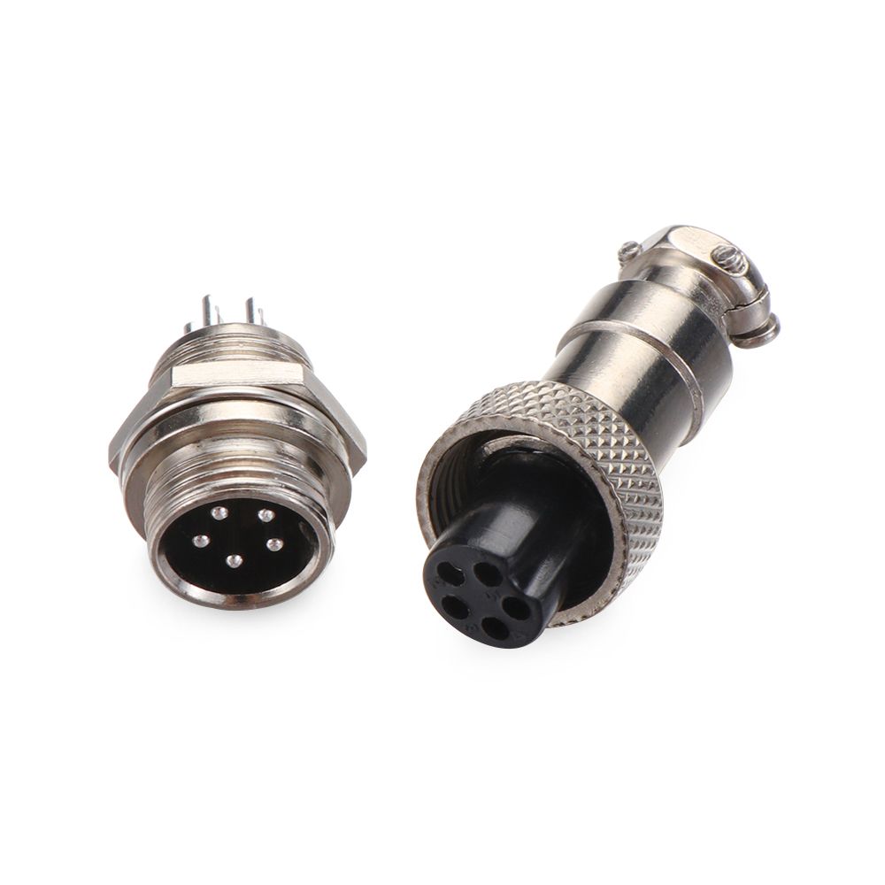 1Pair High Quality 12mm 2/3/4/5/6 Pin Aviation Socket Plug  Wire Panel Connector  GX12  Male&Female