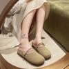 Fashion Women's Fashion Slippers Summer New Low with Mesh Fabric Casual Breathable Soft Sole Non-slip Comfortable Sandals