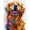 5d DIY Алмазная картина, вышивка крестом, милые животные, золотистый ретривер, алмазная вышивка, мозаика, полный круглый дрель, домашний декор, искусство