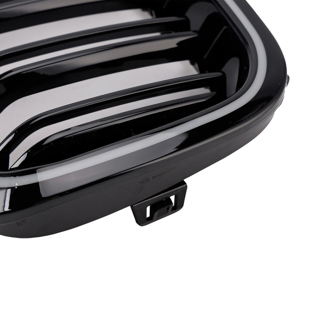 2PCS Front Bumper Kidney Grille Grill Fit BMW 1 Series F20 F21 2012-2014