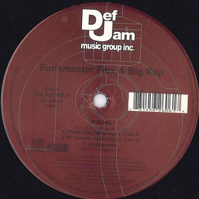 12-дюймовая пластинка FUNKMASTER FLEX & BIG KAP - Ill Bomb 3145626061 DEFJAM 2000 США Рэп и хип-хоп/R&B Б/У
