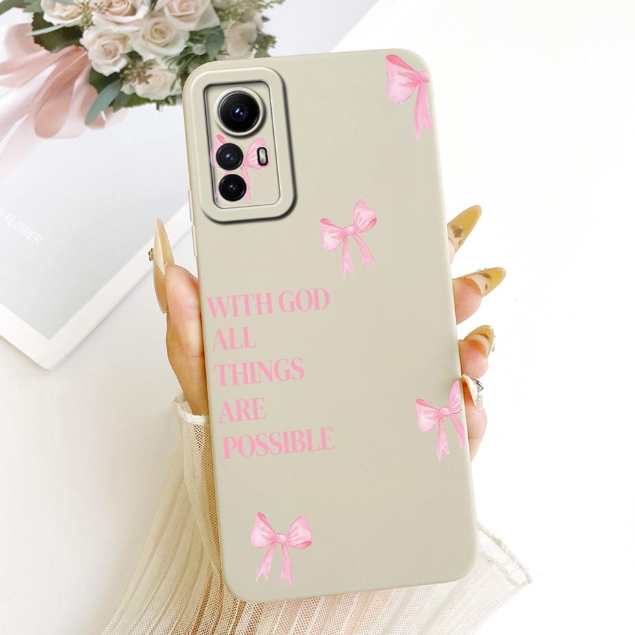 For Xiaomi Redmi Note 12S Case Cute Rabbit Cartoon Cover Soft TPU Matte Phone Case For Xiaomi Redmi Note 12S Note12S Fundas Bags
