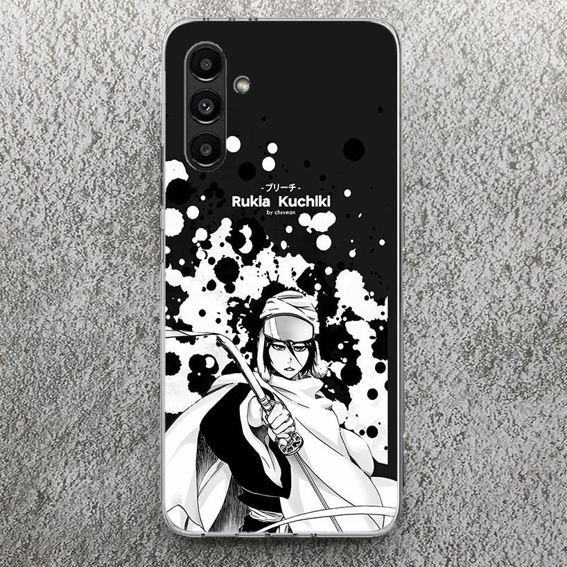 Чехол для телефона Bleach Кучики Рукия для Samsung Galaxy A17 A16 A15 A14 A13 A56 A55 A54 A53 A36 A35 A34 A33 A26 A25 A24 A23 A05S A04S