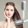 Massage Comb Hair Brush Air Cushion One-Key Self Cleaning Hair Comb Professional Detangling Scalp Air Bag Comb For Hair Accessories