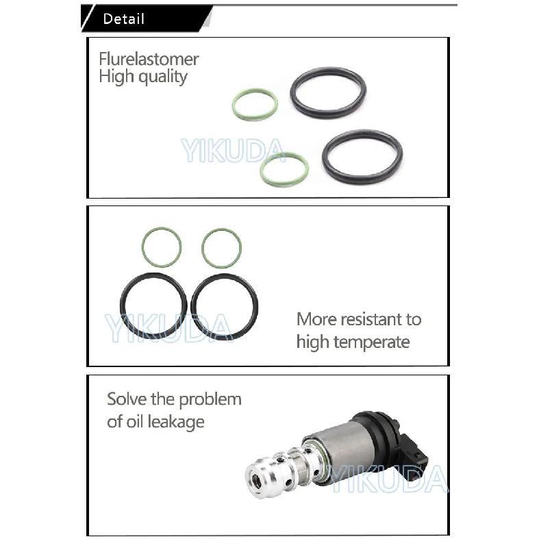 11367506178 High Quality Vanos Solenoid Valves O Ring Seals Replacement Repair For BMW N40 N42 N46 N45 11367546379