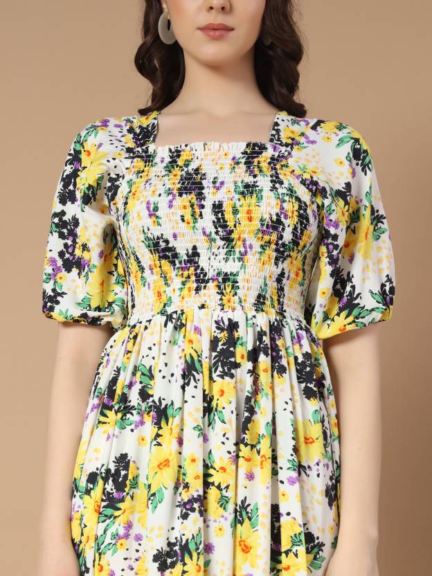 Женское черное платье с завышенной талией, длиной до середины икры, платье-курта, верхняя туника