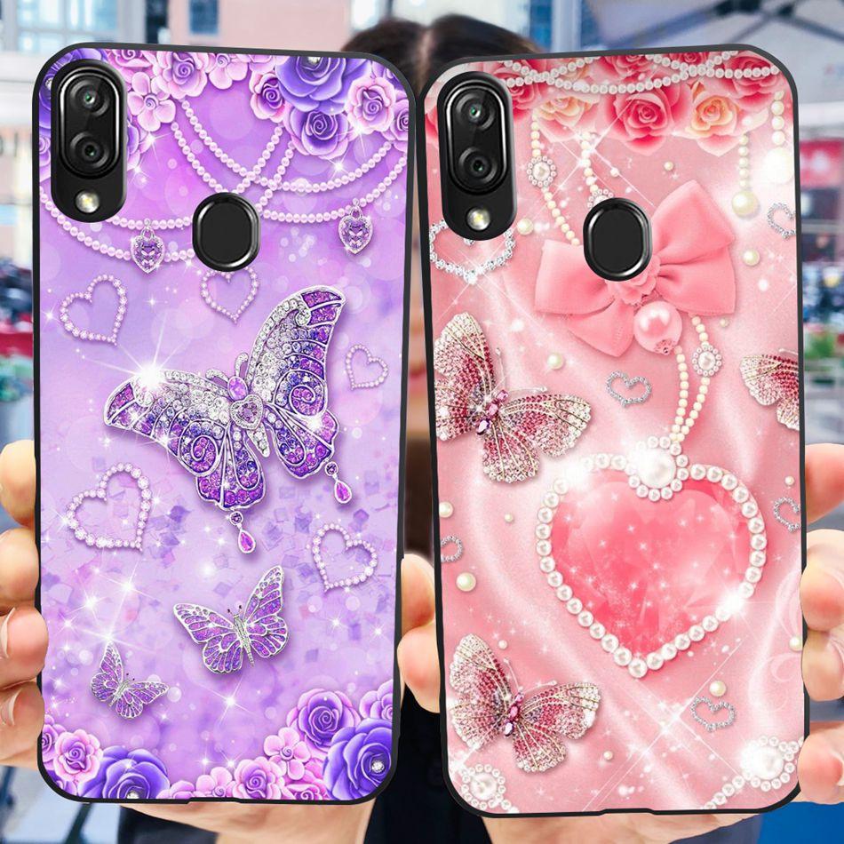 For ZTE Blade V10 Vita Cute Panda Cartoon Case For Zte Blade V10 2019 Blade V10vita Soft TPU Black Silicone Phone Cases