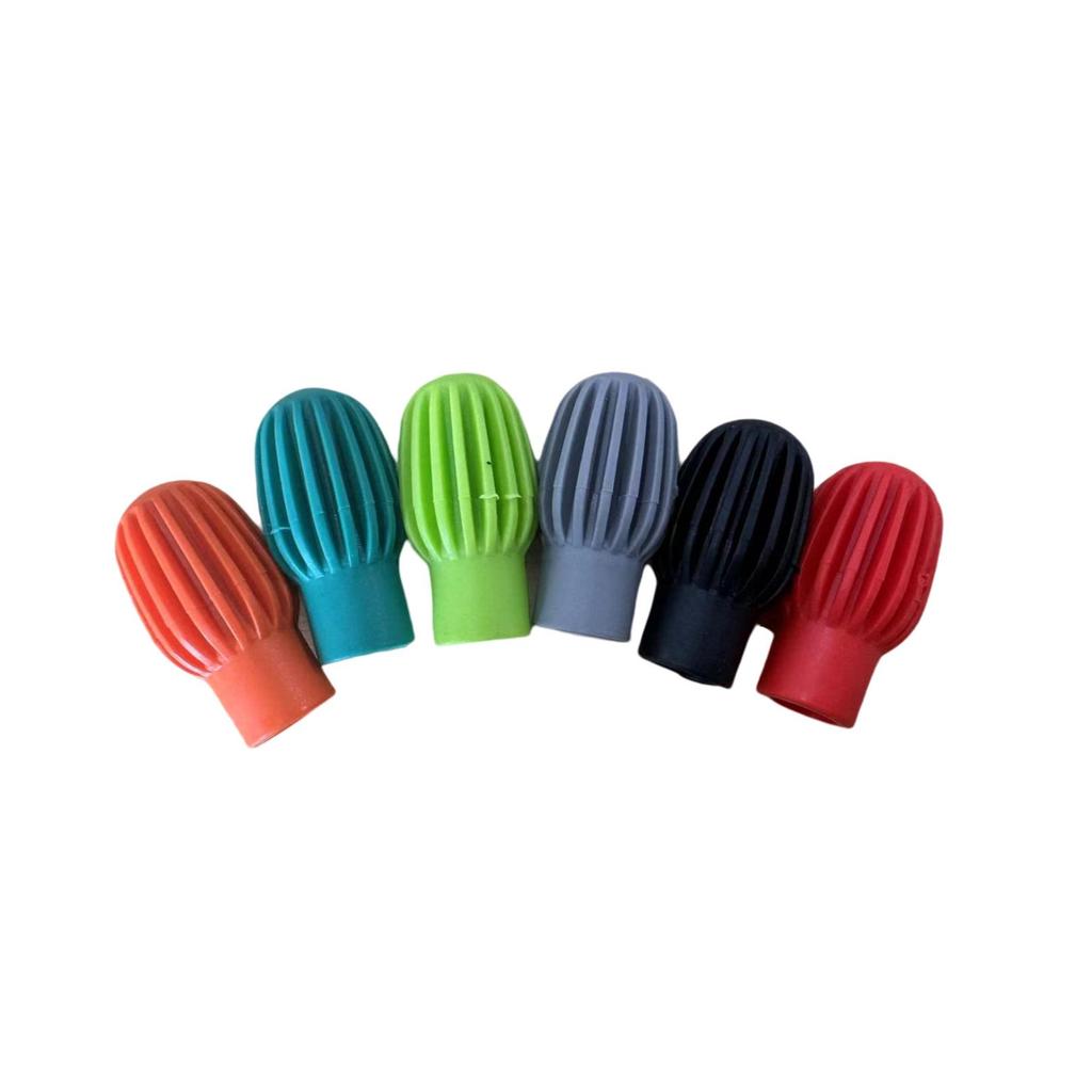 Silicone Drumstick Mute Sleeves - Portable Silent Practice Pad for 7A/5A Drum Set Noise Reduction