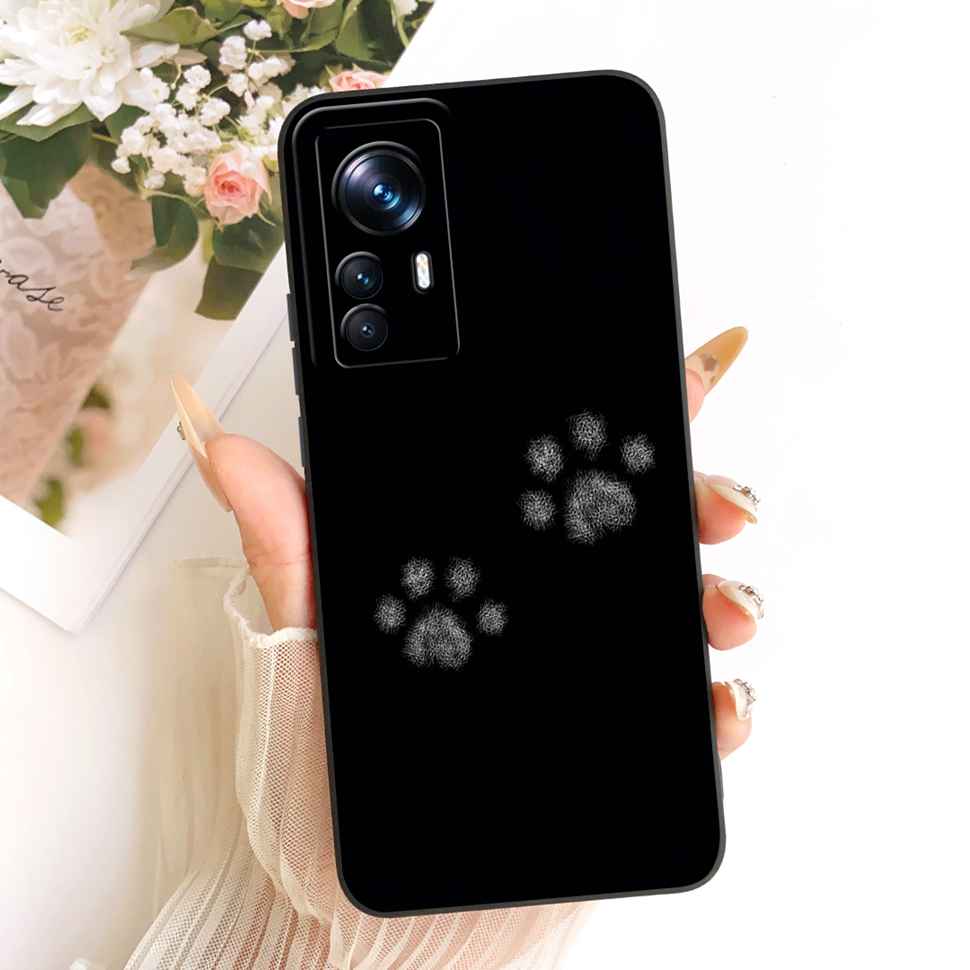 For Xiaomi Mi 12T Case 22071212AG Simple Style Popular Print Silicone Back Cover For Xiaomi Mi 12t Phone Cases Bumper