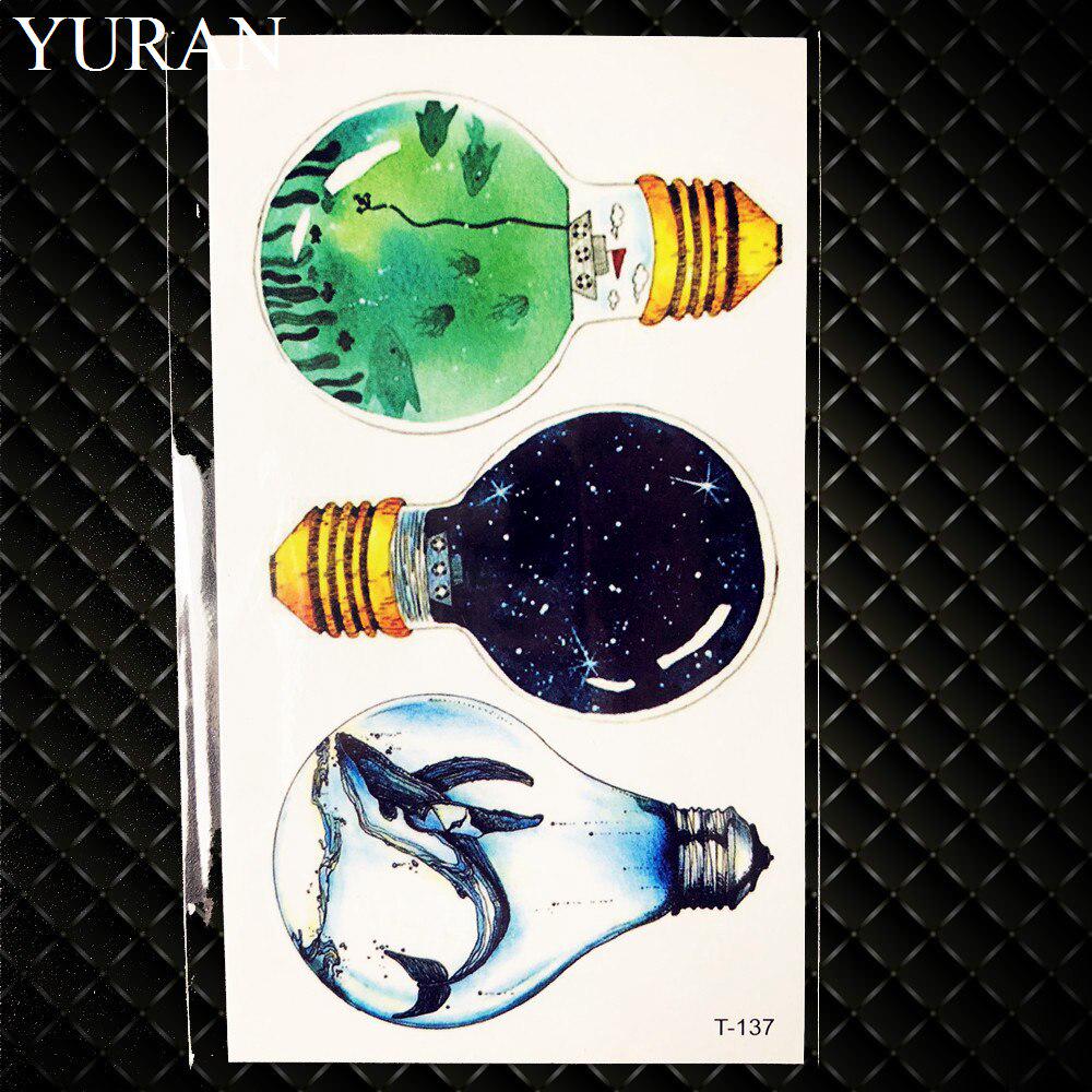 1PC Sexy Feather Words Black Letter Temporary Tattoo Body Art Drawings Sticker Hand Tatoo Childrens