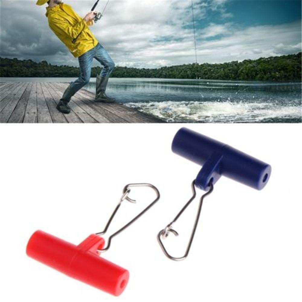 Durable Color Random with Snap Hook Fishing Sinker Fishing Tools Sinker Slip Swivel Swivels Clips
