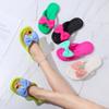 Fashion Summer Bowknot Women's Slippers Sweet Bow Tie Slides Girl Indoor Casual Soft Flip Flops Couple Outdoor EVA Non-Slip Beach Sandal
