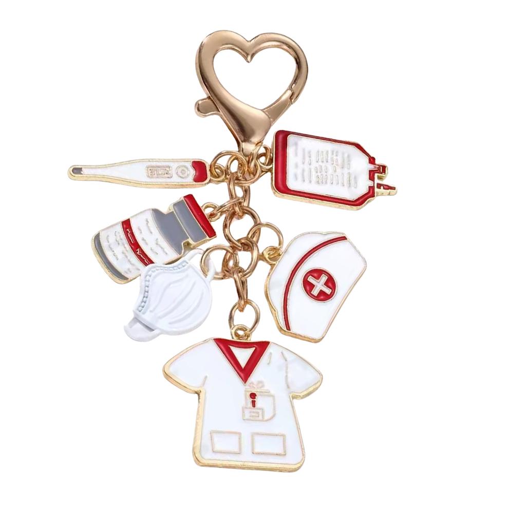 Stylish Nurse Items Keychain Set Designs for Convenience and Style In Hospital Clinic or Classroom Setting Daily Use