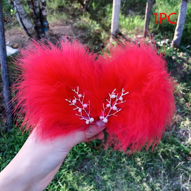 1 шт. Белое перо феи боковая заколка новая заколка для волос аксессуар для волос для девочки украшения для волос свадебная шпилька тиара заколки