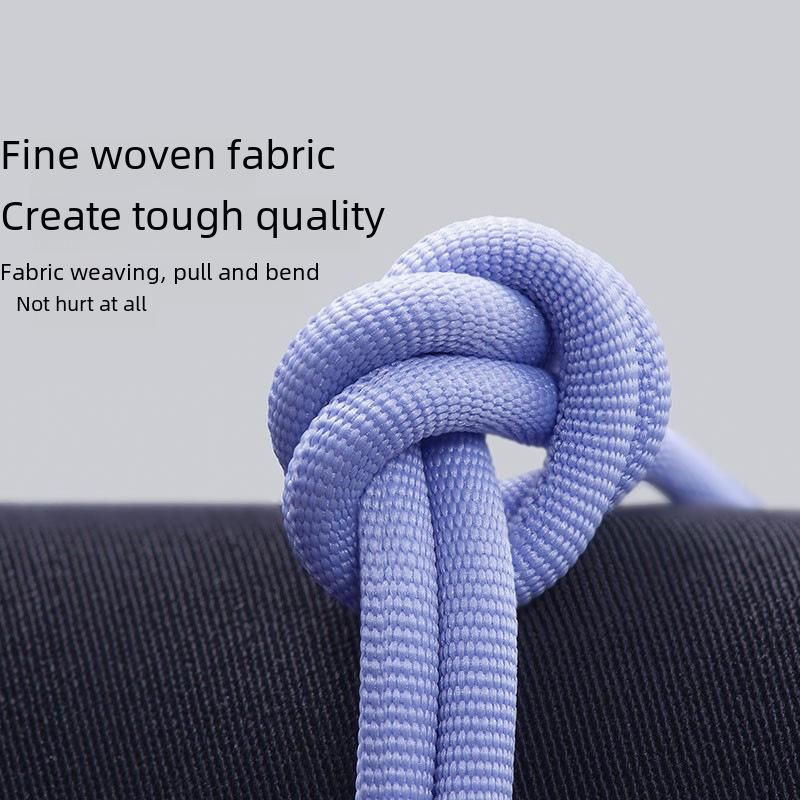 Jingyao 6A 120W Сверхбыстрая зарядка Тканевый кабель Type-C для Huawei