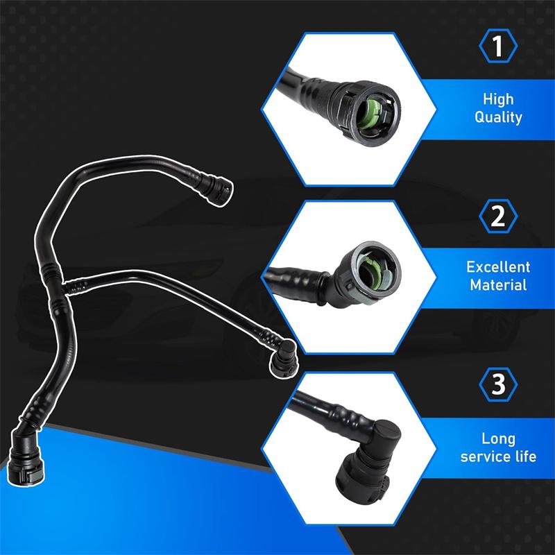 12673862 Crankcase Ventilation Tube PCV Hose For Chevy Che vrolet Malibu Cruze 2016-2019 4 Cyl 1.4L