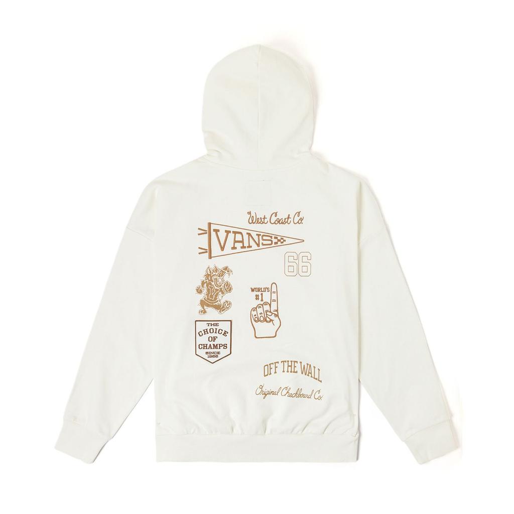 Vans Comfortable Durable Casual Simple Hoodie Unisex Hoodies White VN000NDZFS8