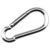 NOTRICKT D4mmxH40mm Snap Hook B Type Stainless for Connecting and Ropes SSH-001 Steel, Chains, Wires, [10 Pieces]