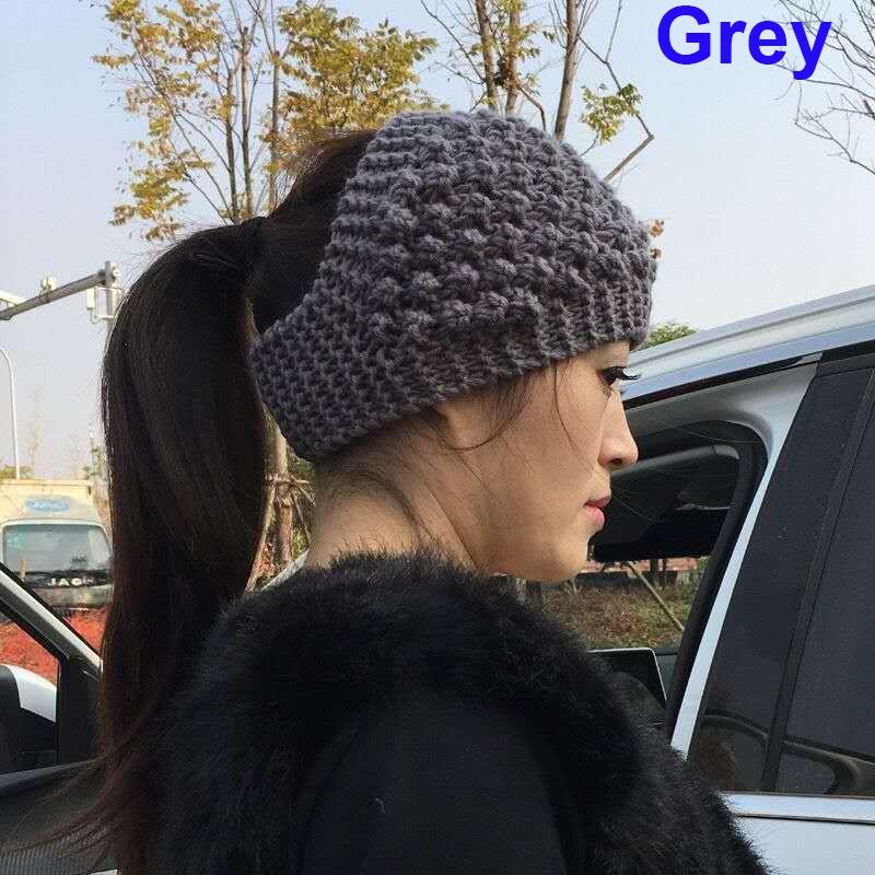 Winter Warmers Hat Headbands Women Warm Knitted Headband Pineapple Crochet Head Wraps Scarf