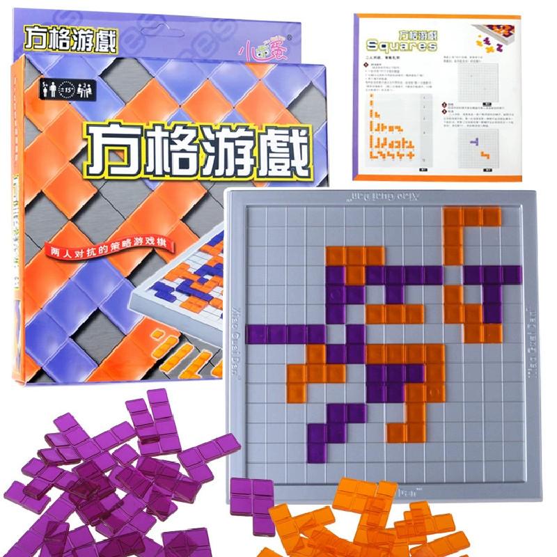 Забавная игра-головоломка Тетрис-шахматы для двух игроков для семейного досуга
