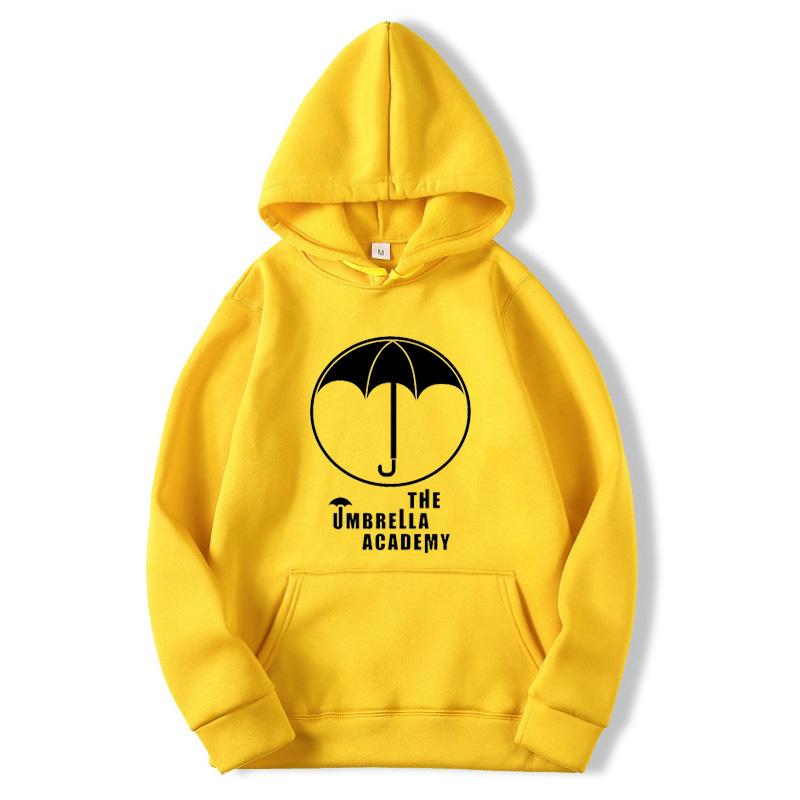 Новая толстовка с капюшоном с принтом зонтика из сериала «Академия Амбрелла», женские толстовки унисекс, повседневные флисовые толстовки на весну и осень