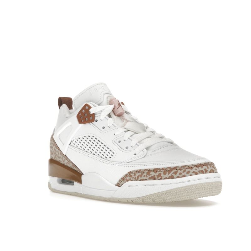 Кроссовки унисекс Air Jordan Spizike Low Archaeo Brown Белый Розовый-Оксфорд Светло-коричневый FQ1759-101