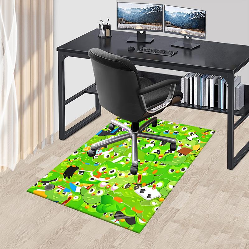 Green Friends Carpet For Playroom Bedroom Living Room Sofa Home Decorkids Game Area Rug Nonslip Floor Mat