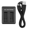 Зарядное устройство с двумя портами AHDBT-501 для GoPro Hero 5 6 7 HERO5 Black Cam
