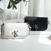New CALVIN KLEIN Synthetic Material Shoulder Bag Women's Moon White DH3240-391