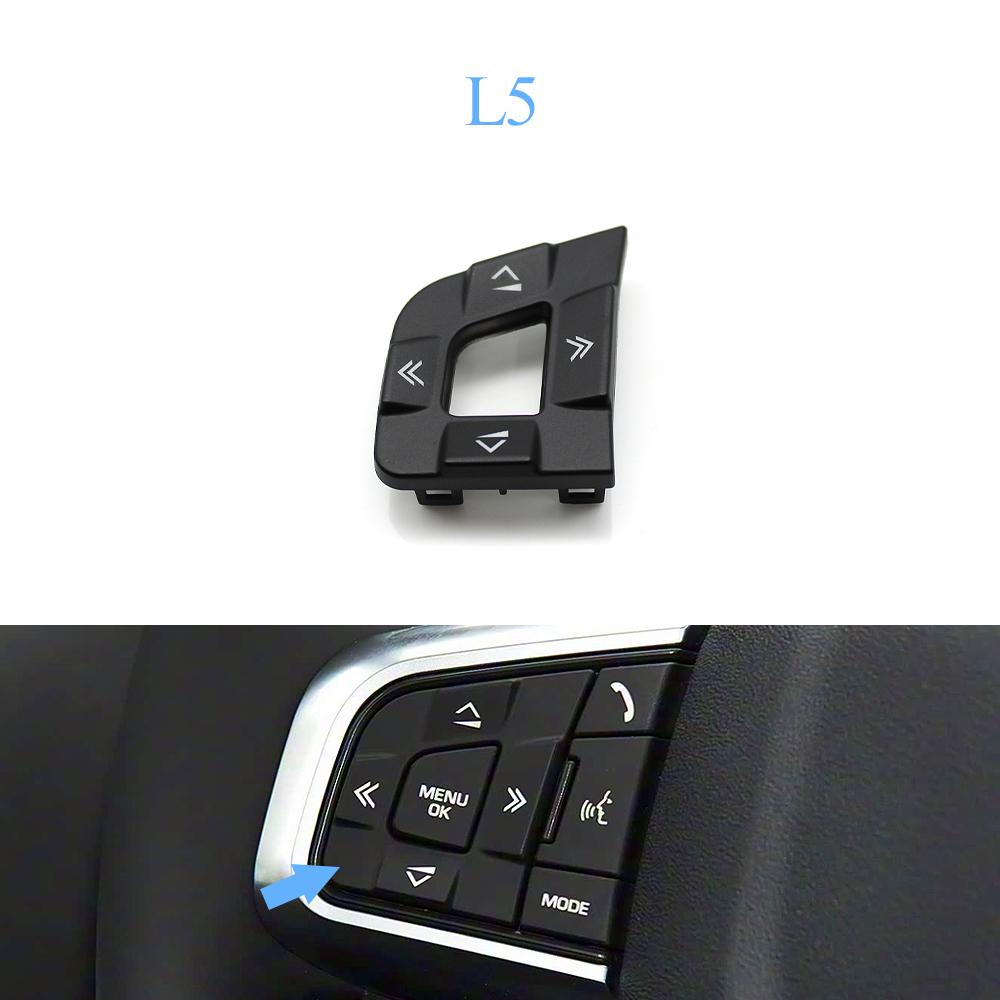Car Left Right Multifunction Steering Wheel Switch Control Button For Land Rover Discovery Sport 2015-2019 LR095538,LR095540