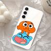 Милый Чехол для Телефона H-Darwin Watterson-S Для Samsung Galaxy Прозрачная Крышка A52 A12 A51 S21 Edge S22ULTRA S23 S24 S20LITE Plus Ult
