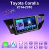 2 DIN Android Carplay автомобильное радио для Toyota Corolla 2014-2016 мультимедийный проигрыватель головное устройство стерео GPS навигация BT WIFI 2+32 ГБ