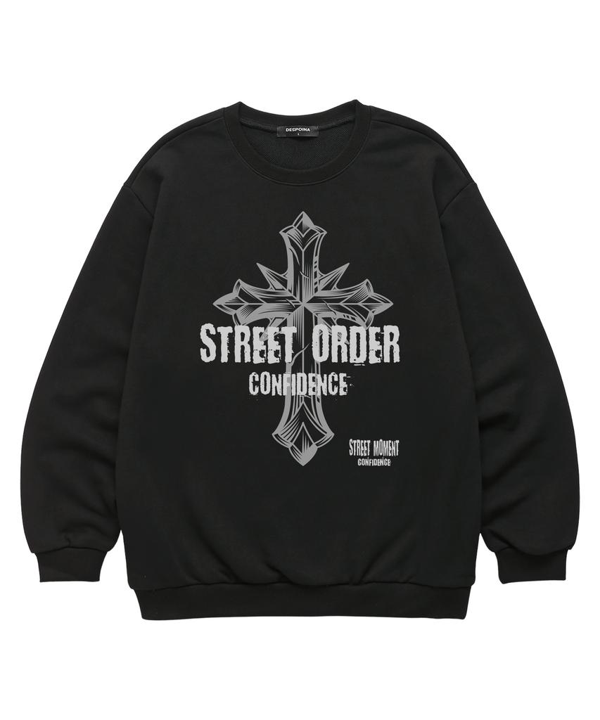 Свитшот VANNWORKS Street Order (Vls0125) черный (Тип Б)