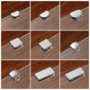 2pcs Thicken Alloy Board Support Plank Clip Glass Shelf Support Glass Clamp Glass Shelf