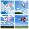 1.2 Meter Children's Curved Edge Kite With High Definition Printing Triangular Kite For Ground Stall And Park