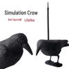 Трансграничное имитационное украшение-отпугиватель ворон - Хэллоуин, декор для естественного сада, отпугиватель крыс, реквизит для креативного рукоделия