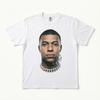 Графическая футболка Kylian Mbappe – Футболка Streetwear с автографом – Премиальная хлопковая унисекс футболка