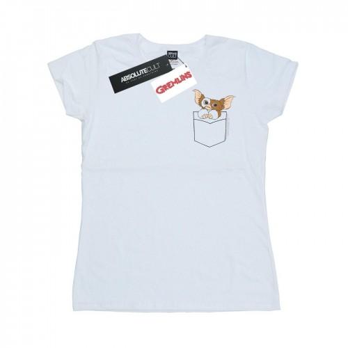 Gremlins Womens/Ladies Gizmo Faux Pocket Cotton T-Shirt