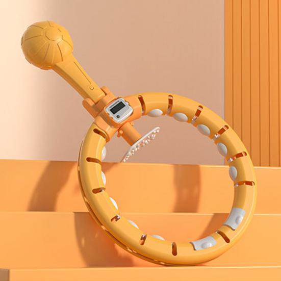 Умное кольцо Hula, тихое, взвешенное, съемное, регулируемое, 5 передач, массажное, сжигающее жир, фитнес-оборудование для тренировок на талии и животе со счетчиком