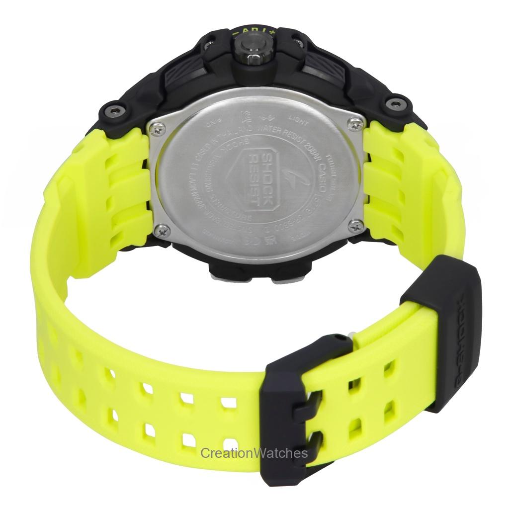 Casio G-Shock Master Of G-Air Gravitymaster Аналоговые Смартфон Связь Черный Циферблат Солнечные GR-B300RY-1A9 200М Мужские Часы