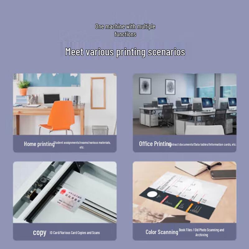 CUMTENN M30AD Multifunction Laser Printer CN plug (adapter included)
