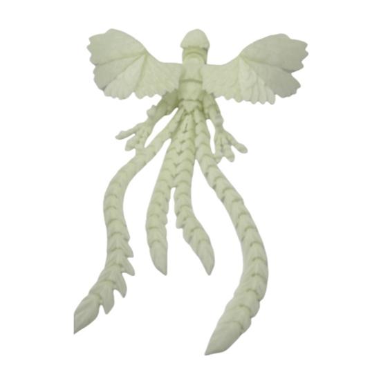 3D Printed Phoenix Ornament Articulated Phoenix Fidget Toy Flexible Phoenix Bird Toy Animal Centerpiece for Stress Relief Desk Display